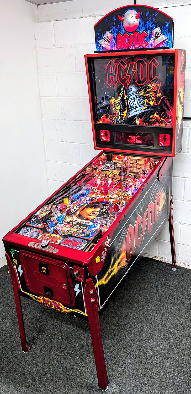 AC/DC Pinball Machine Pro For Sale UK